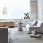 Ash Grey wooden flooring showcased in a cozy living room