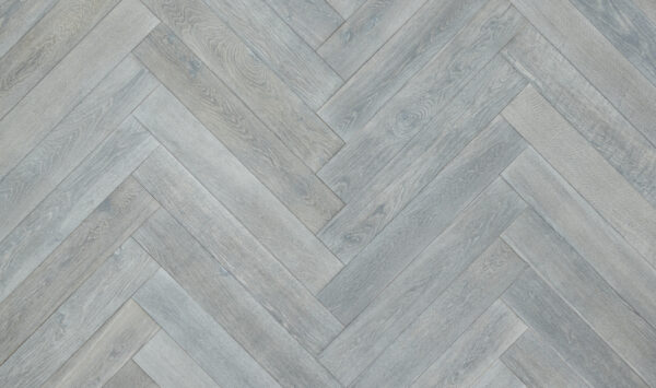 arctic grey herringbone engineered oak timber flooring